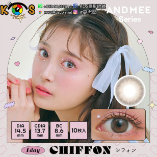 AND MEE 1day 07CHIFFON アンドミー ワンデー シフォン